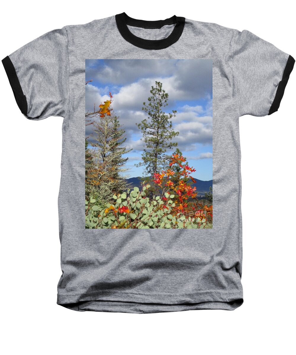 Fall Baseball T-Shirt featuring the photograph Fall in Southern Oregon by Marie Neder