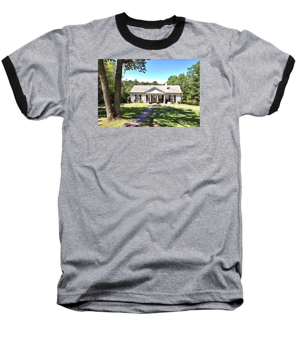 12148 Baseball T-Shirt featuring the photograph FDR's Little White House by Gordon Elwell
