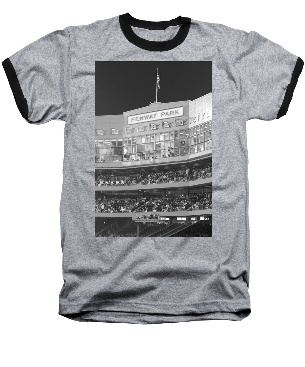 Fenway Park Baseball T-Shirt featuring the photograph Fenway Park by Lauri Novak