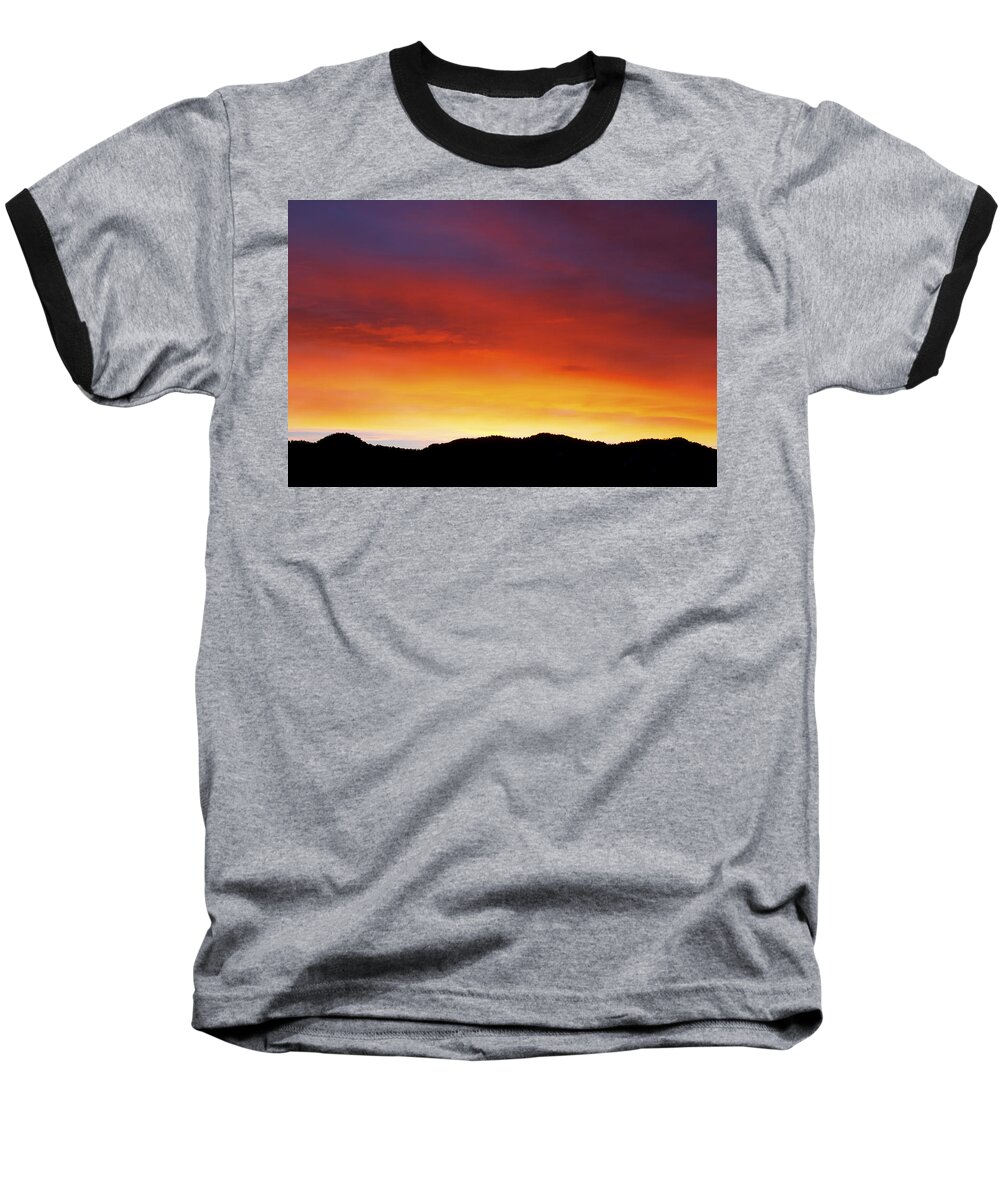 Colorado Baseball T-Shirt featuring the photograph Fire in my Heart by Kristin Davidson