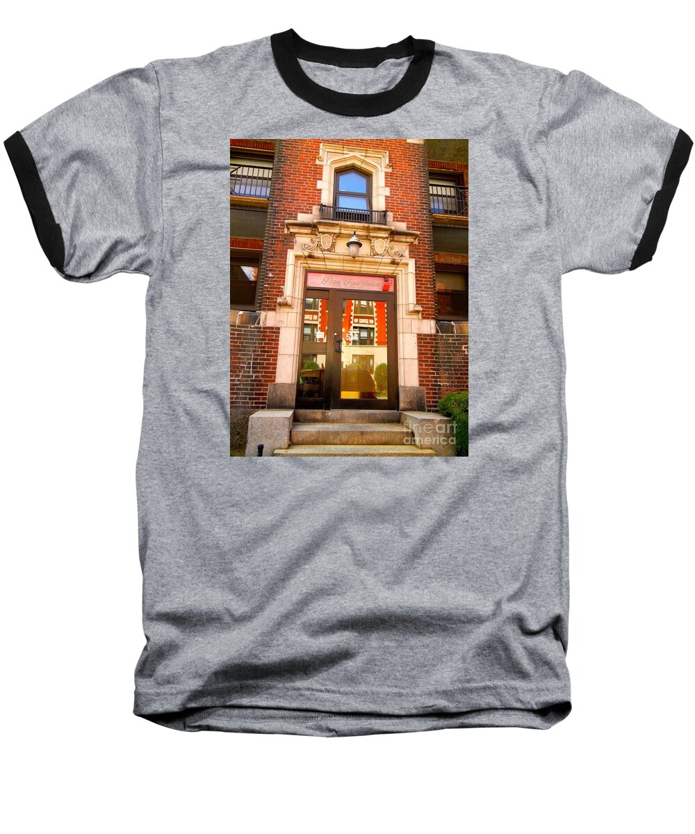 Brownstone Baseball T-Shirt featuring the photograph Five Fourteen by KD Johnson