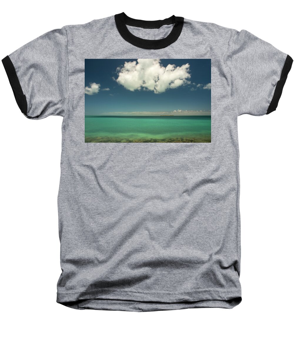 Water Baseball T-Shirt featuring the photograph Florida Bay by Dana Sohr