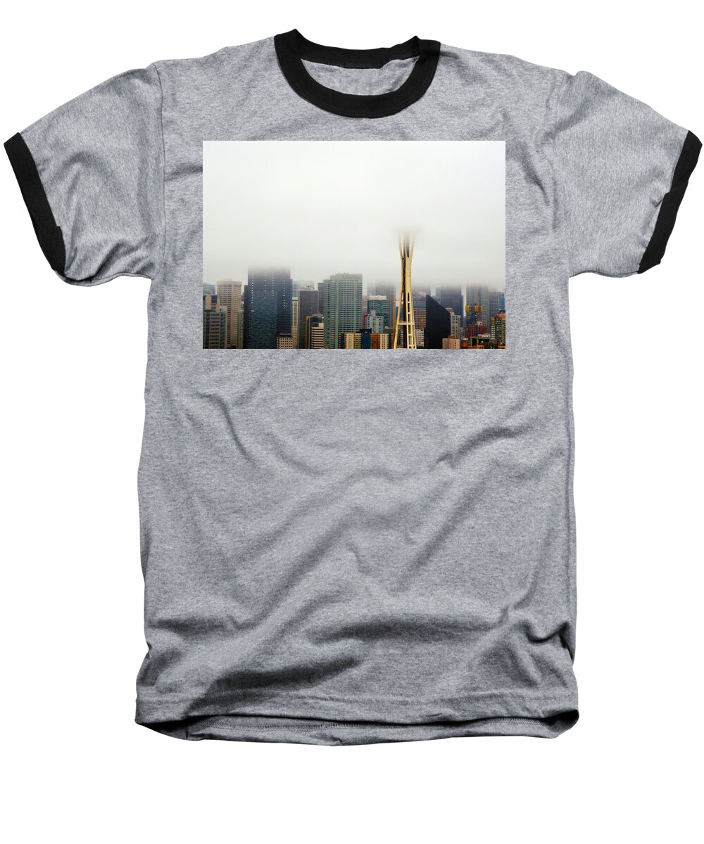  Baseball T-Shirt featuring the photograph Foggy Morning by Brian O'Kelly