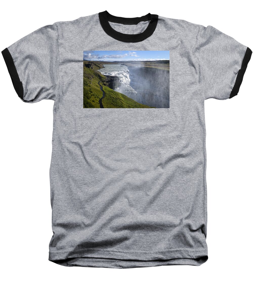 Travel Baseball T-Shirt featuring the photograph Follow Life's Path by Lucinda Walter