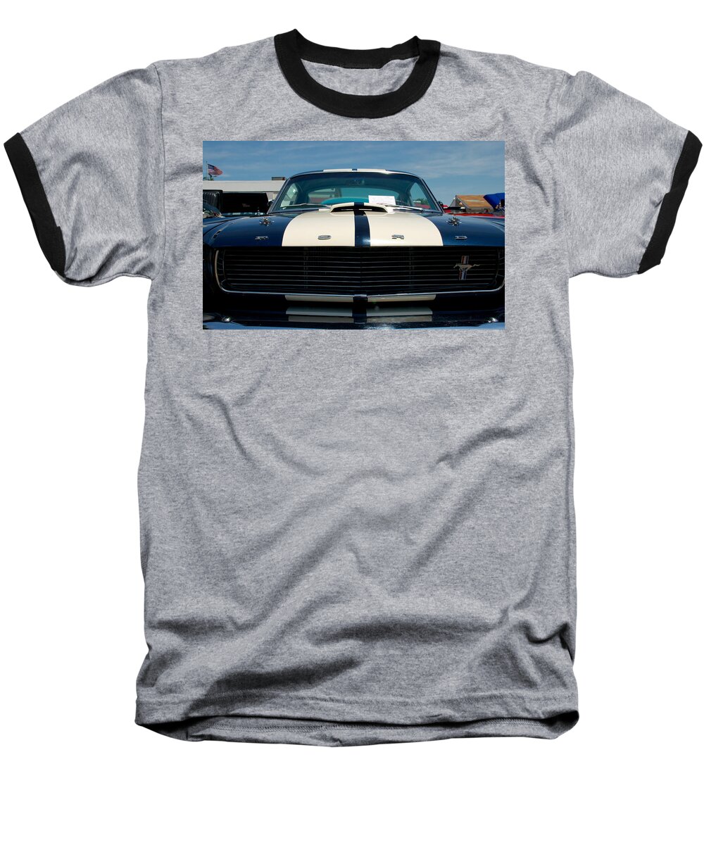 Ford Mustang Baseball T-Shirt featuring the photograph Ford Mustang 2 by Mark Dodd