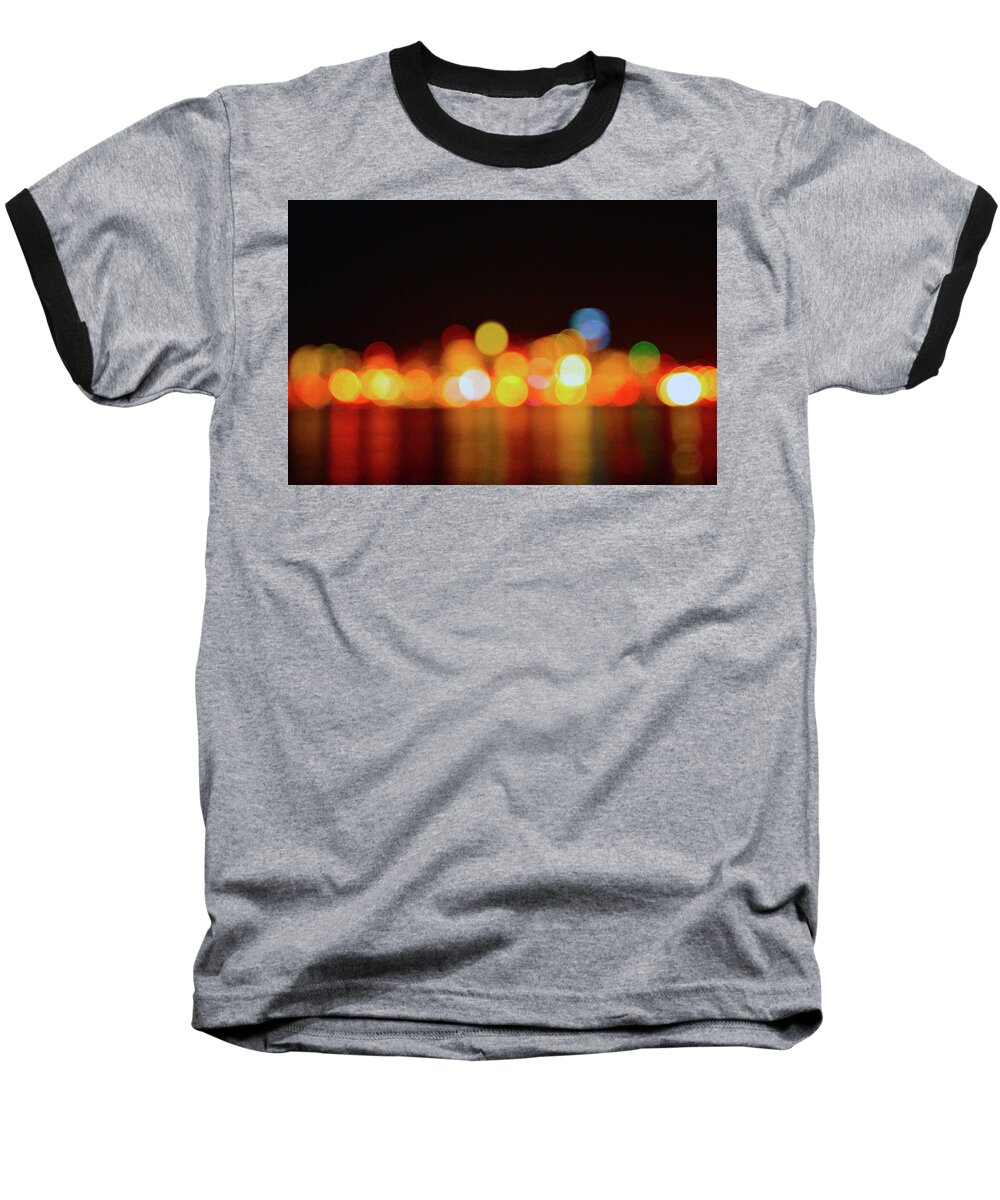  Baseball T-Shirt featuring the photograph Form Alki - Unfocused by Brian O'Kelly