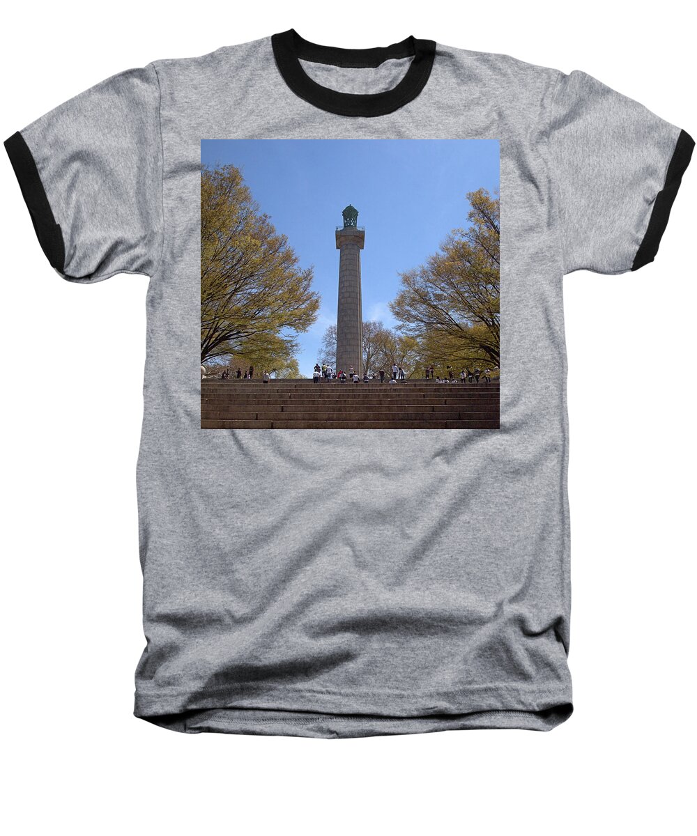 Fort Baseball T-Shirt featuring the photograph Fort Greene by Newwwman