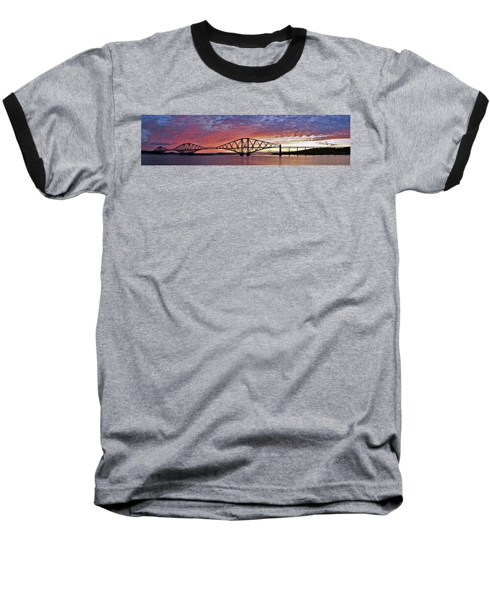Scotland Baseball T-Shirt featuring the photograph Forth Dawn by Kuni Photography