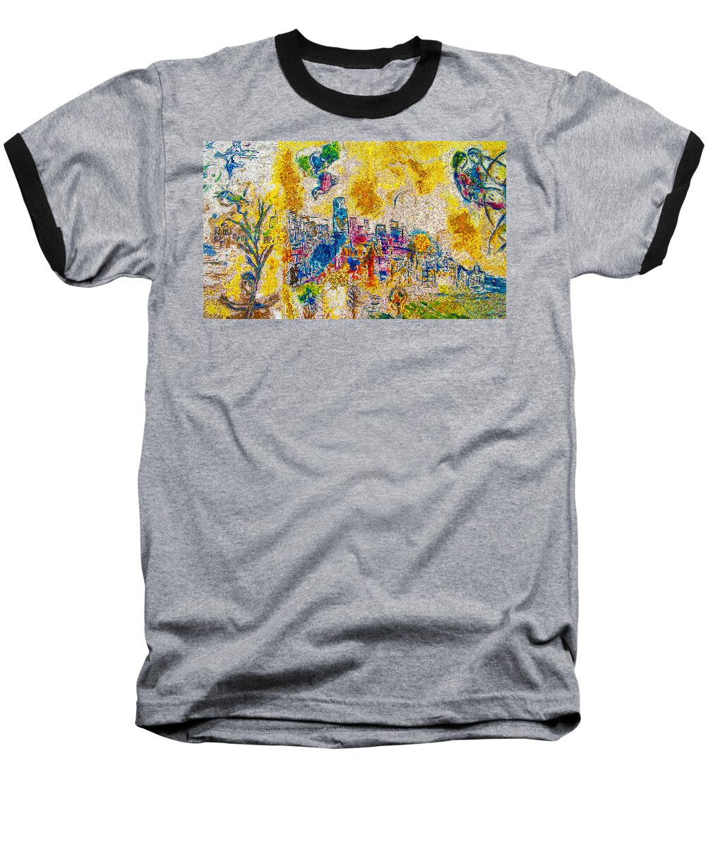 Four Seasons Baseball T-Shirt featuring the photograph Four Seasons Chagall by Kyle Hanson