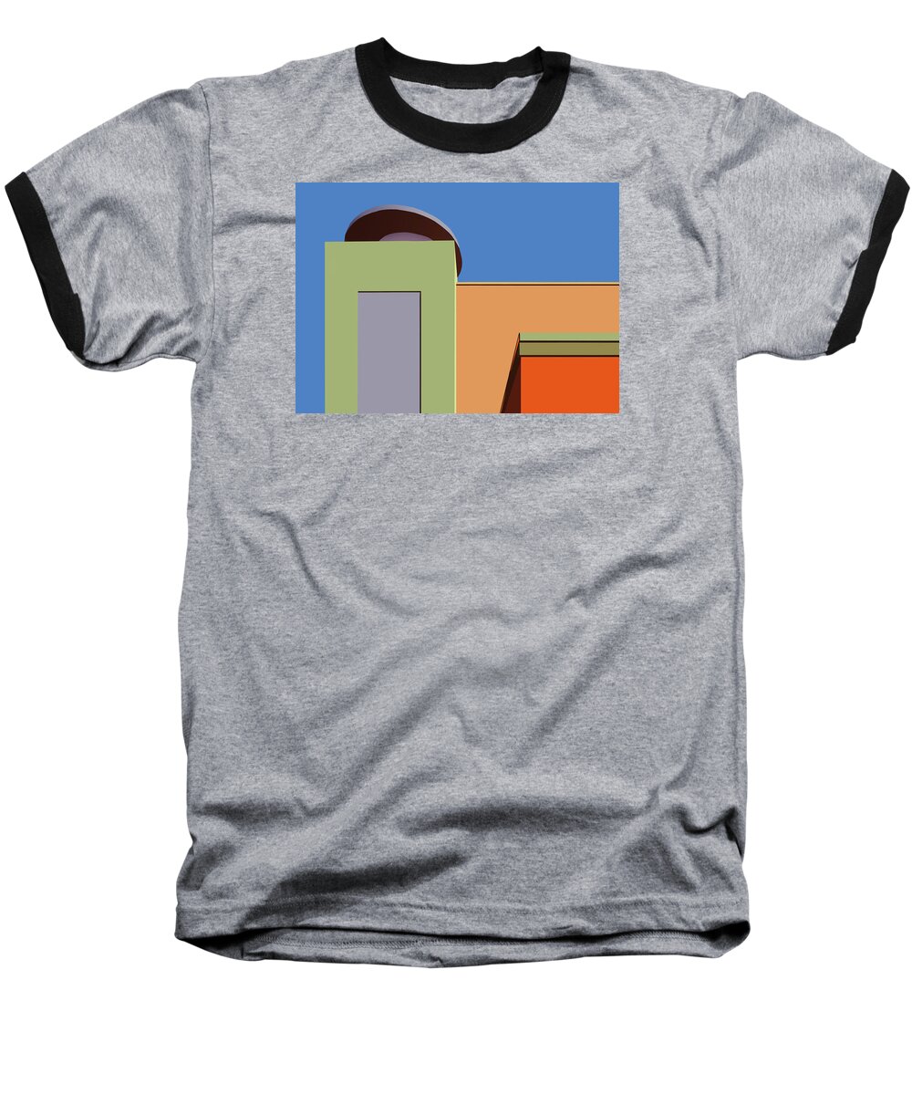 New Mexico Baseball T-Shirt featuring the photograph Geometry 101 by Nikolyn McDonald