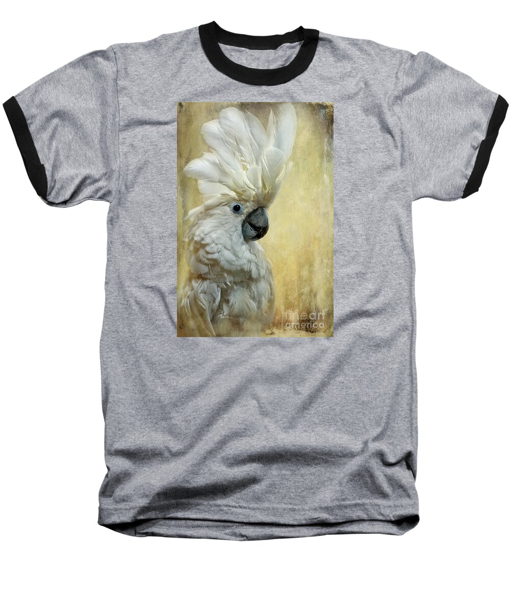 Bird Baseball T-Shirt featuring the photograph Glamour Girl by Lois Bryan