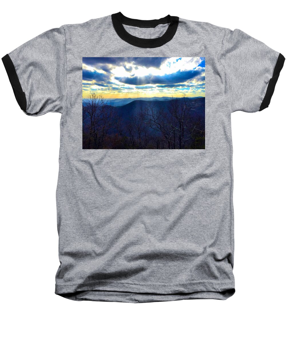 Landscape Baseball T-Shirt featuring the photograph Glory by Richie Parks