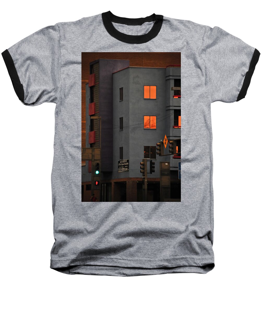 Go Baseball T-Shirt featuring the photograph Go by Skip Hunt