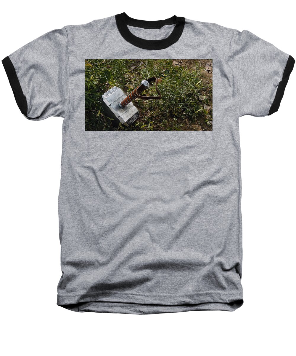 Gods Baseball T-Shirt featuring the photograph Gods by Jackie Russo