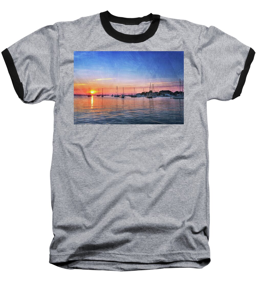Sunrise Baseball T-Shirt featuring the photograph Good Morning by Edward Kreis