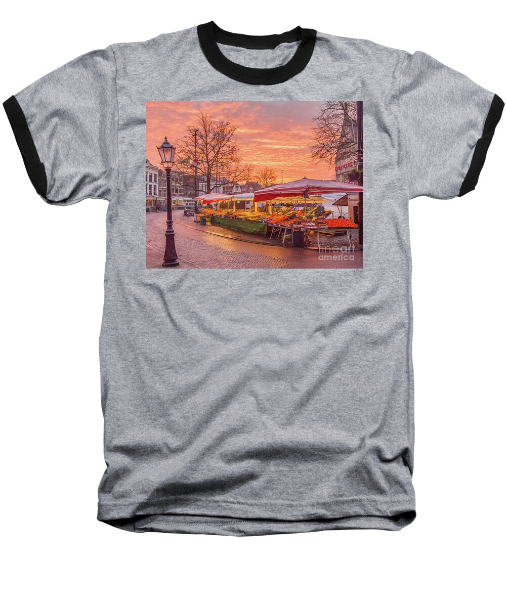Early Morning Baseball T-Shirt featuring the photograph Good morning Gouda-2 by Casper Cammeraat