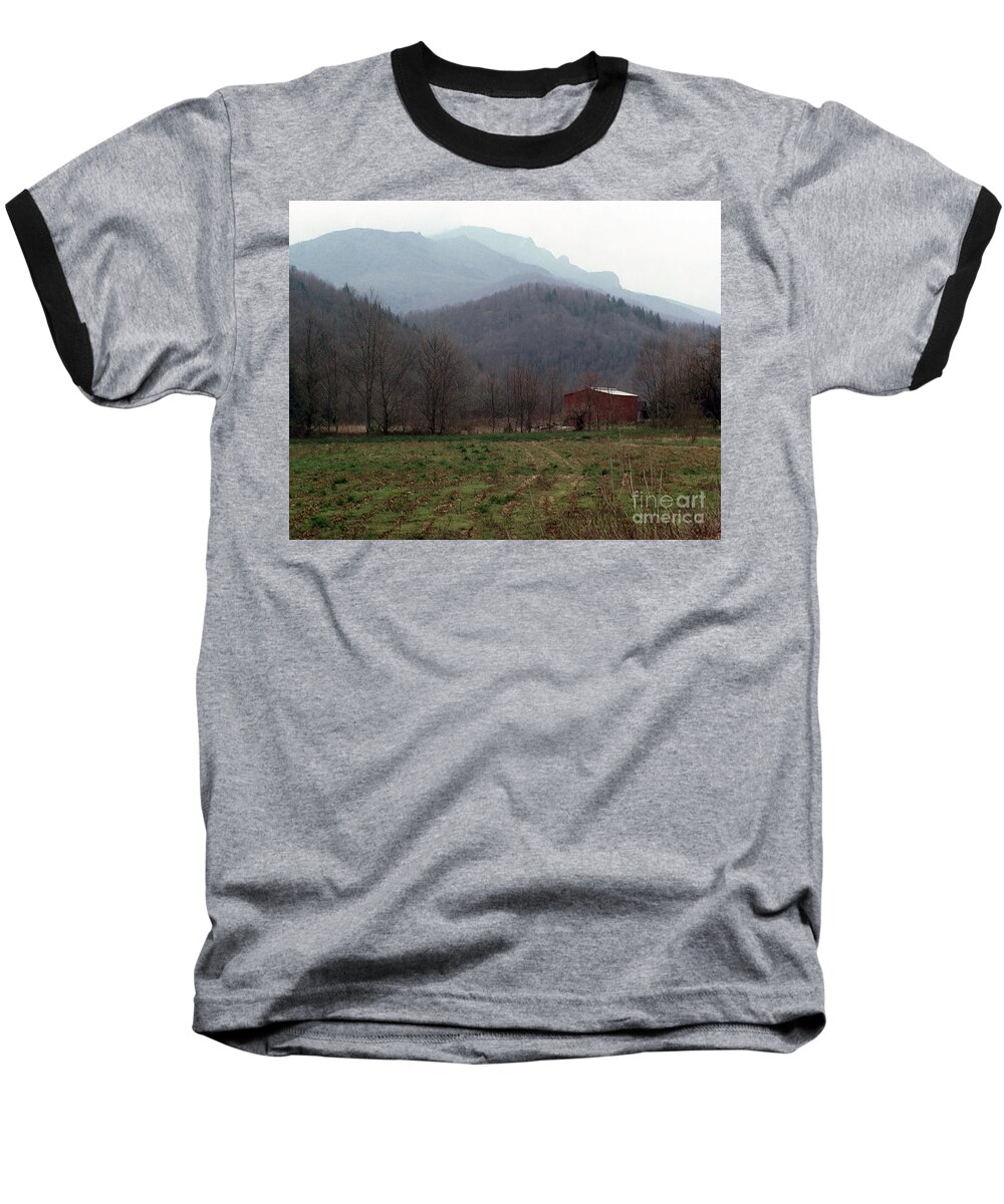 North Carolina Baseball T-Shirt featuring the photograph Grandfather Mountain by Richard Rizzo
