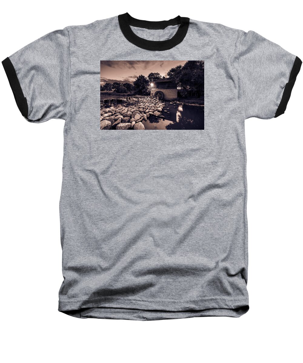Canada Baseball T-Shirt featuring the photograph Grant's Old Mill by Nebojsa Novakovic