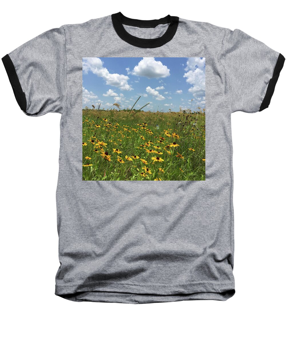 Heaven Baseball T-Shirt featuring the photograph Greener Pastures In Heaven by Matthew Seufer