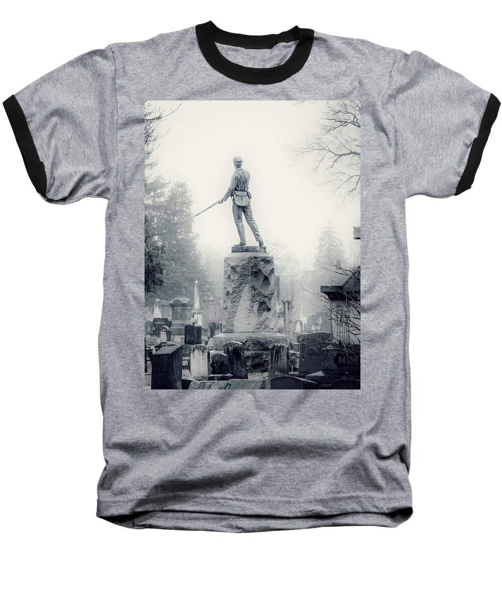  Baseball T-Shirt featuring the photograph Guardian by Kendall McKernon