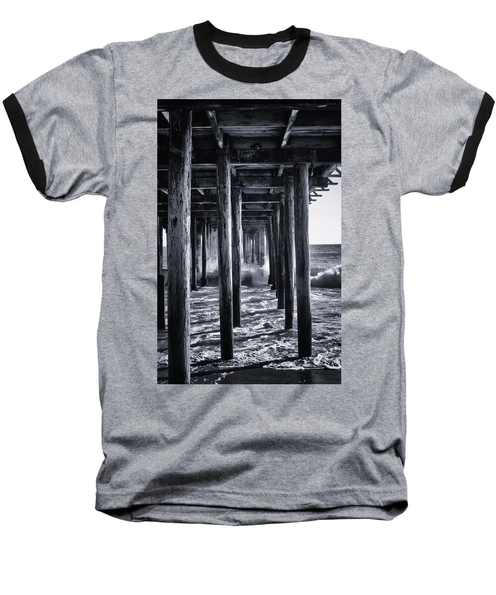 Beach Baseball T-Shirt featuring the photograph Hall of Mirrors by Lora Lee Chapman