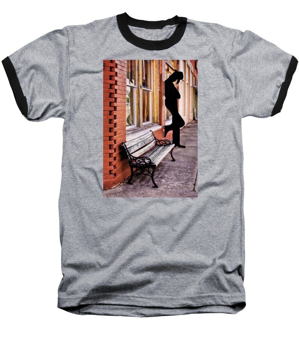 American Baseball T-Shirt featuring the photograph Have a Seat by David and Carol Kelly
