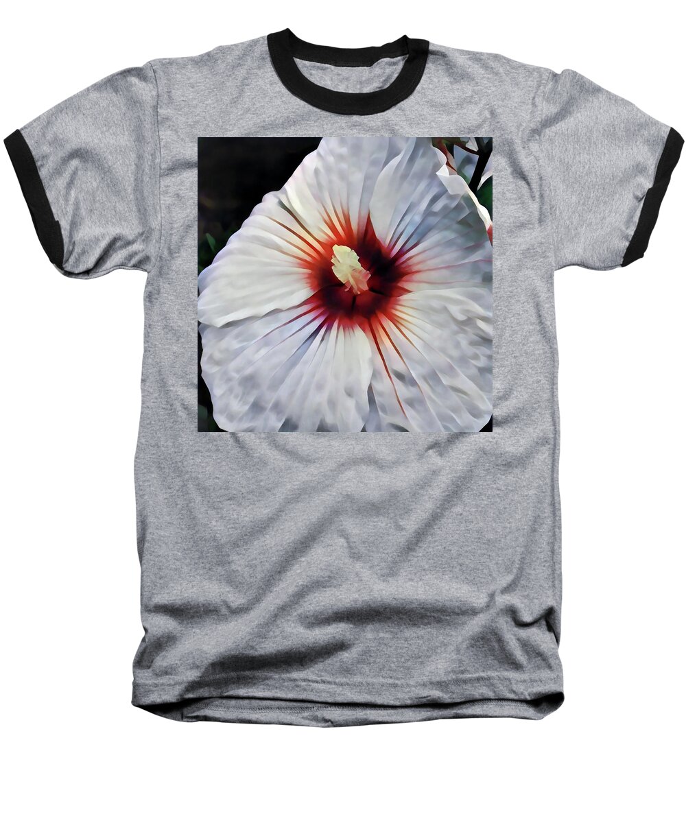 Hibiscus Baseball T-Shirt featuring the photograph Hibiscus by Jackson Pearson