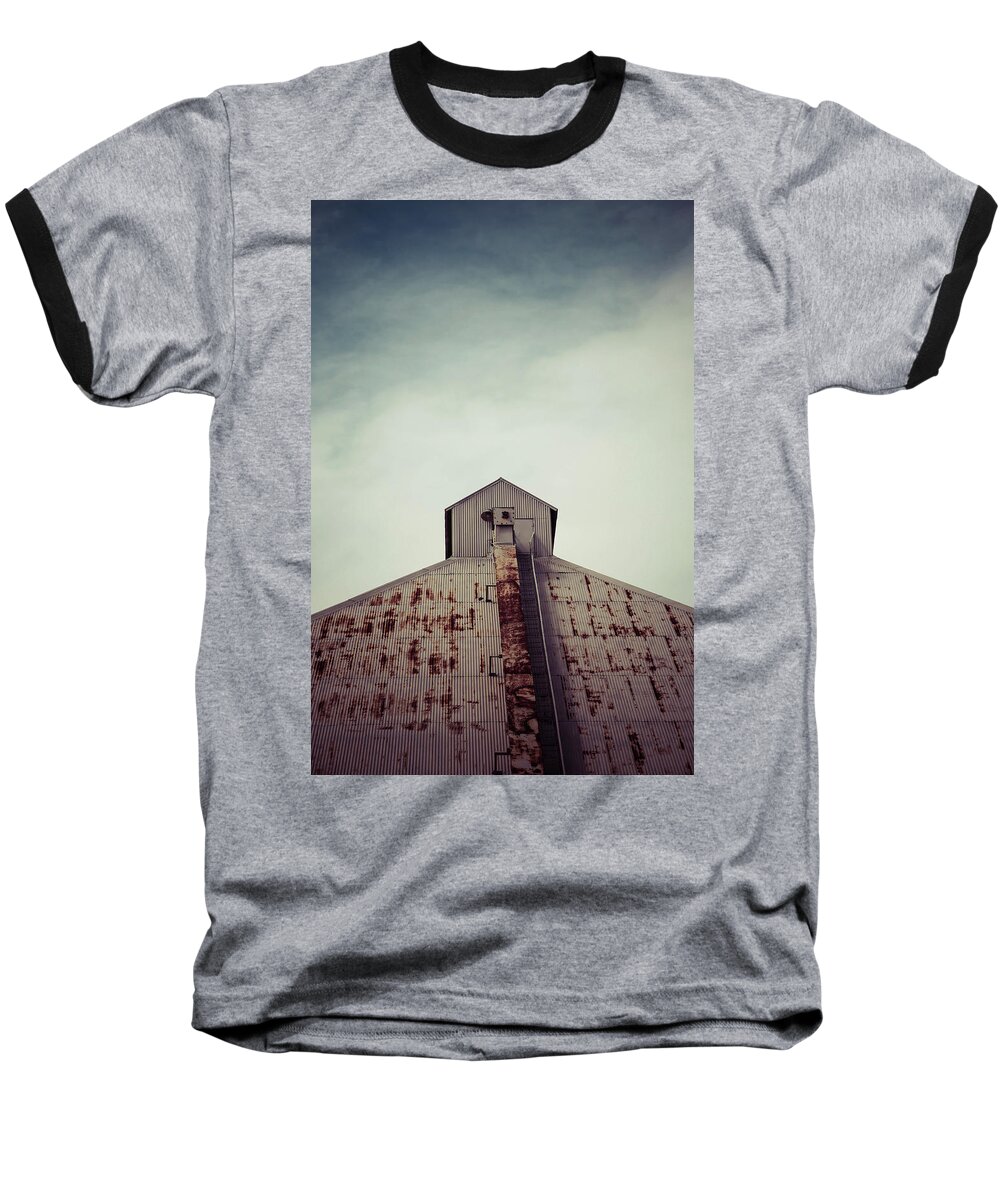 Grain Baseball T-Shirt featuring the photograph High View by Trish Mistric