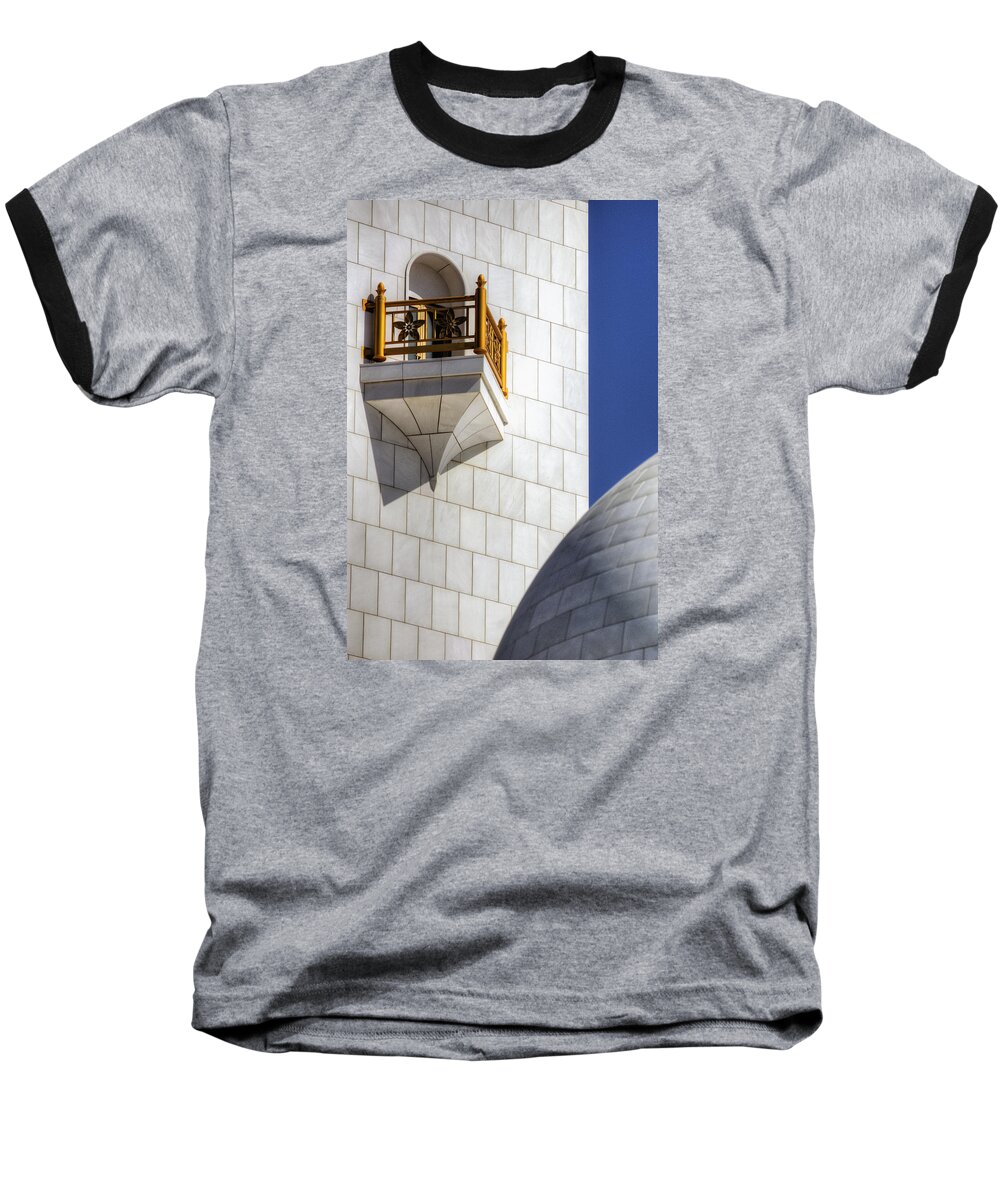 Asia Baseball T-Shirt featuring the photograph Hindu Temple Tower by John Swartz