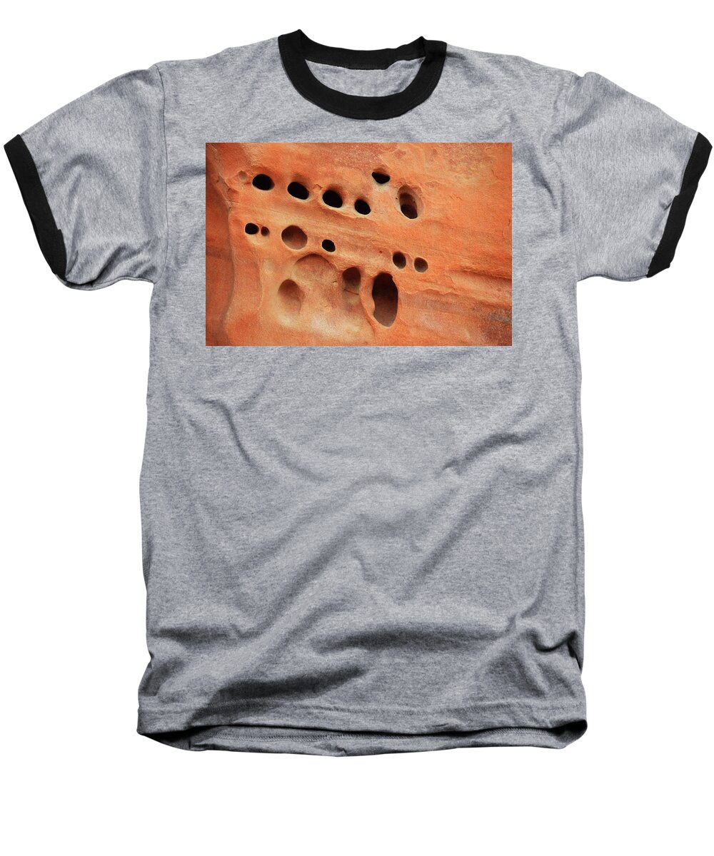 Holes Baseball T-Shirt featuring the photograph Holes by Lynellen Nielsen