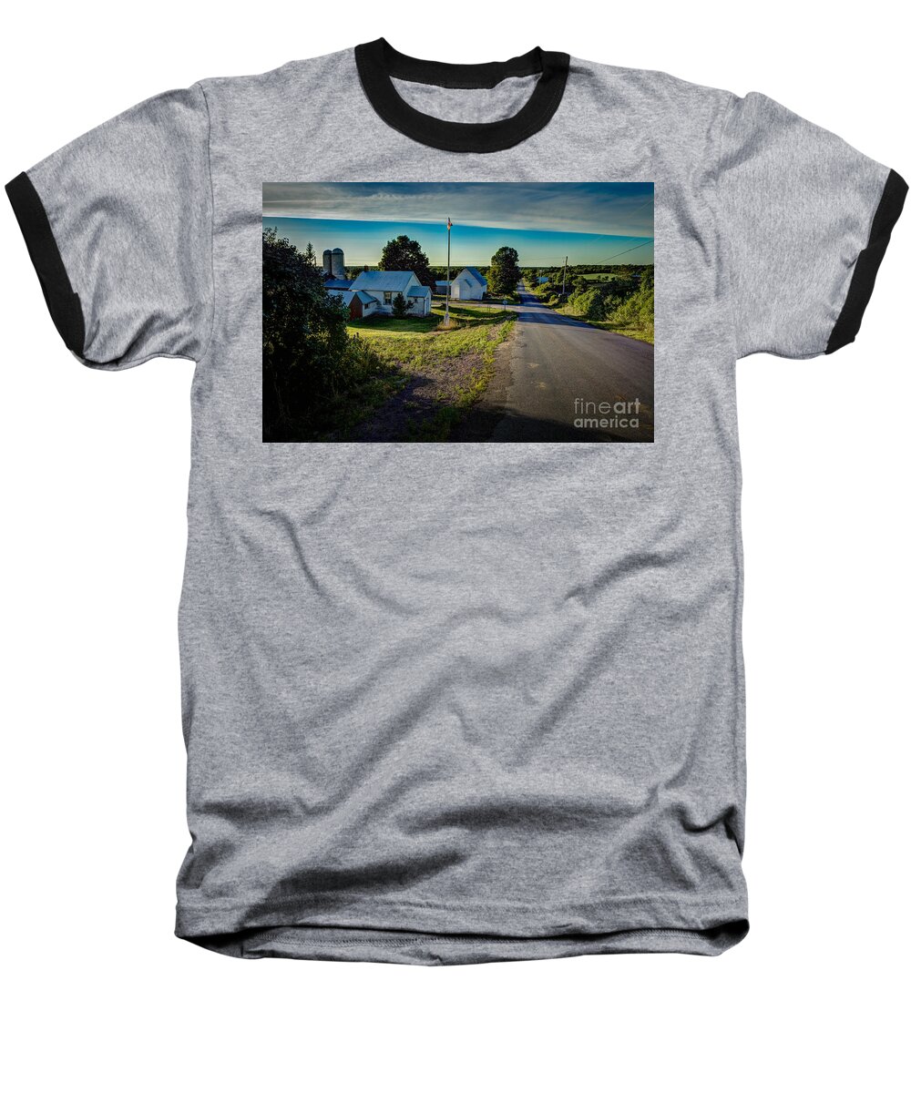 Abandoned Baseball T-Shirt featuring the photograph Holleford Rim by Roger Monahan
