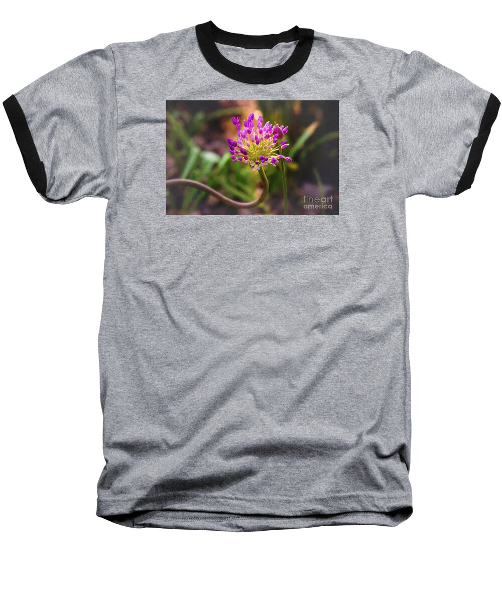 Nature Baseball T-Shirt featuring the photograph I'll Protect You by Sharon McConnell