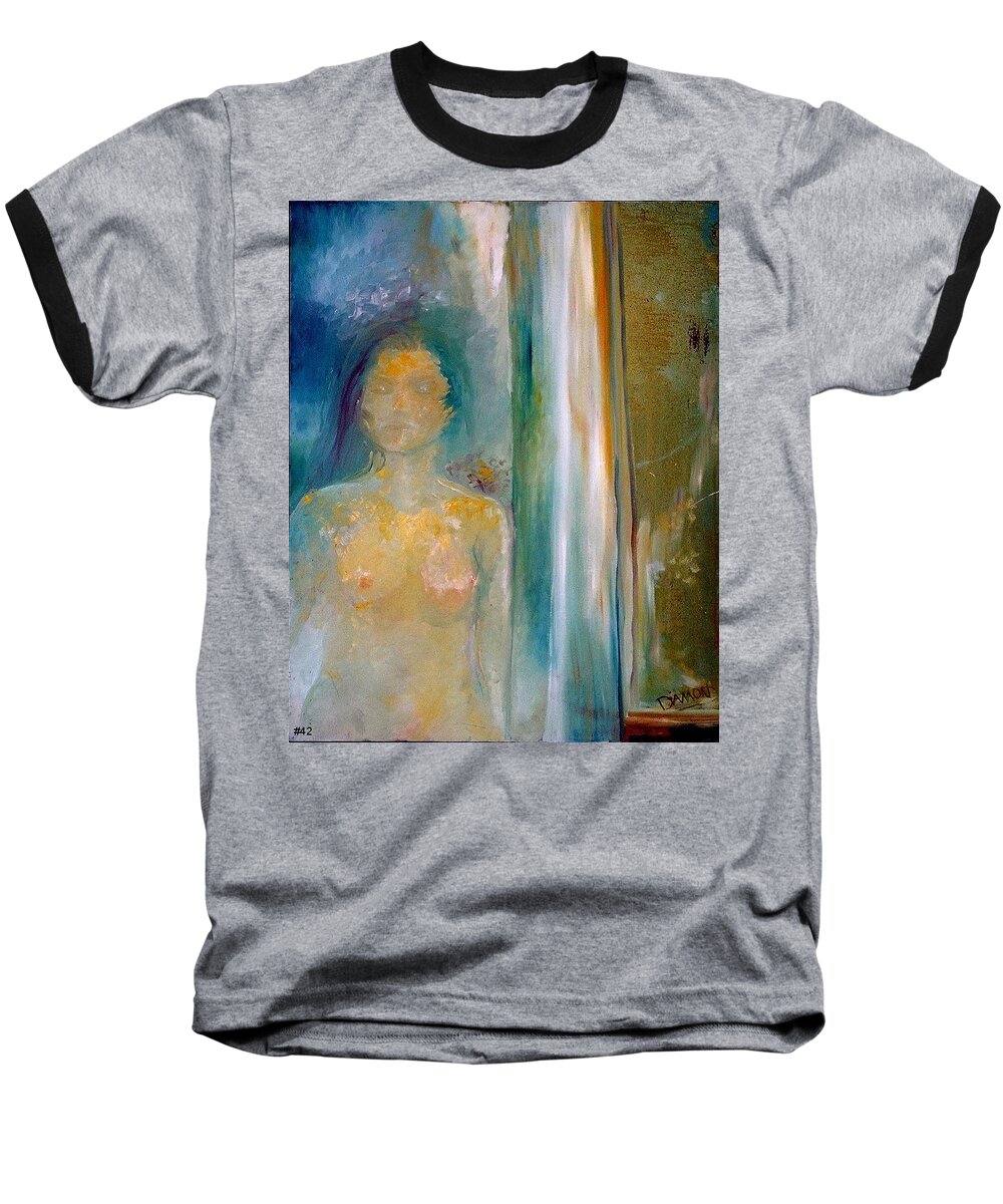 Artwork Baseball T-Shirt featuring the painting In A Dream by Jack Diamond