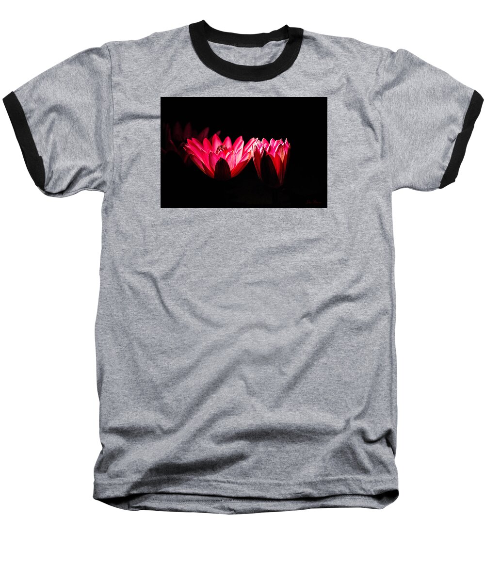Lily Baseball T-Shirt featuring the photograph In Light There is Hope by John Rivera