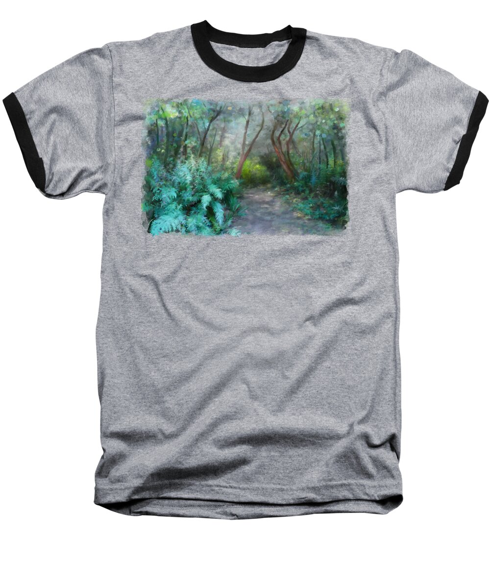 Bush Baseball T-Shirt featuring the painting In The Bush by Ivana Westin