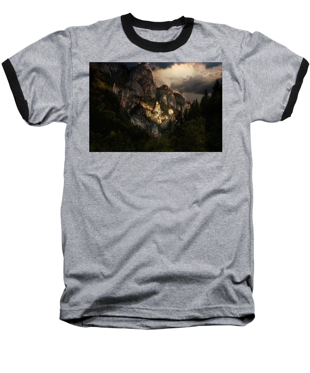 Landscape Baseball T-Shirt featuring the photograph In the morning light by Jaroslaw Blaminsky