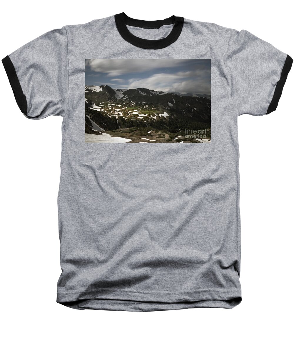 Indian Peaks Wilderness Baseball T-Shirt featuring the photograph Indian Peaks Wilderness by Keith Kapple