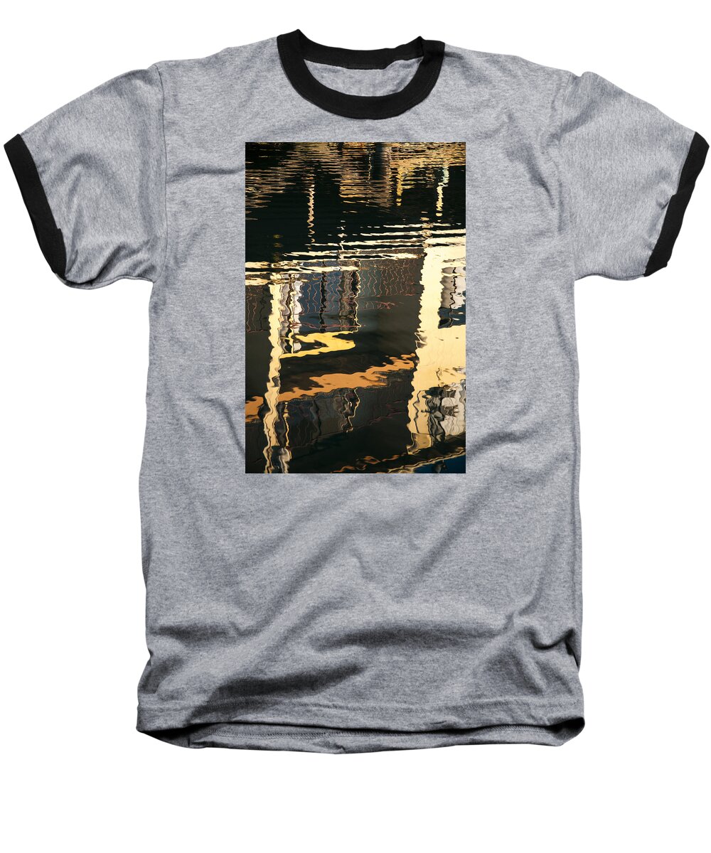 Abstract Baseball T-Shirt featuring the photograph Inn by Robert Potts
