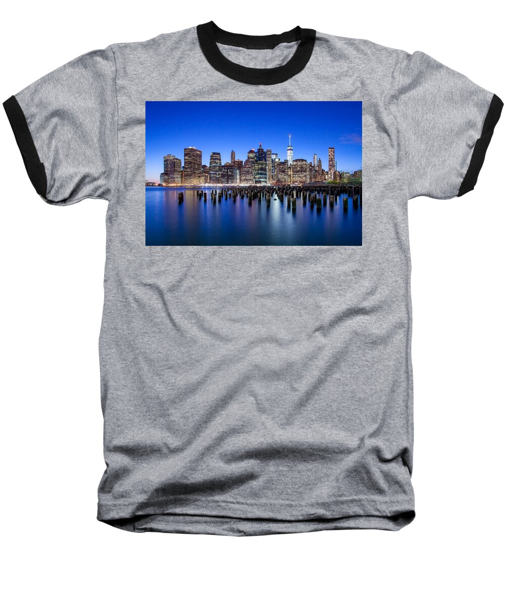 New York City Baseball T-Shirt featuring the photograph Inspiring Stories by Az Jackson