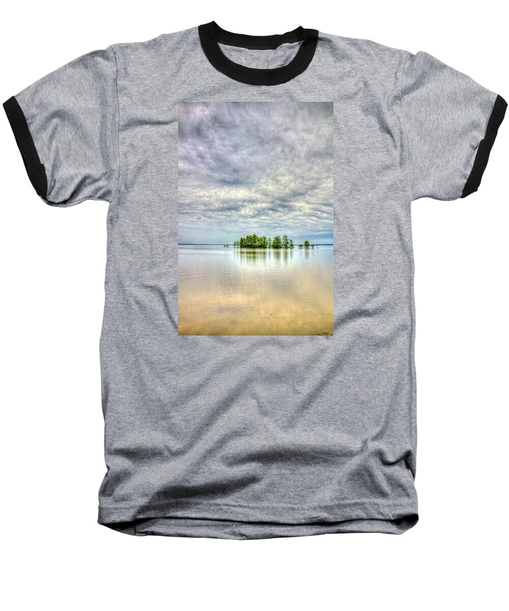 Water Baseball T-Shirt featuring the photograph Island Storm by Ches Black