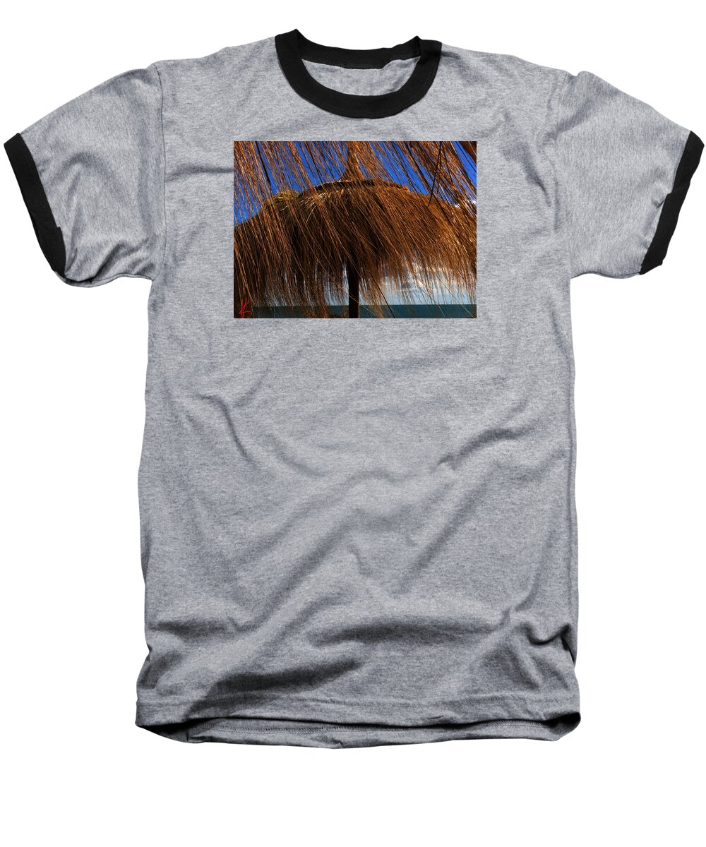 Colette Baseball T-Shirt featuring the photograph Joy on Beach Spain by Colette V Hera Guggenheim