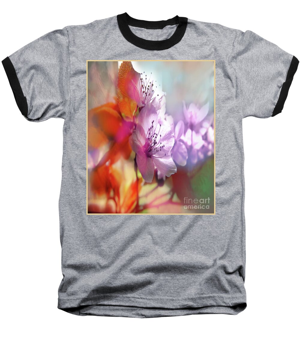 Decor Baseball T-Shirt featuring the photograph Juego Floral by Alfonso Garcia