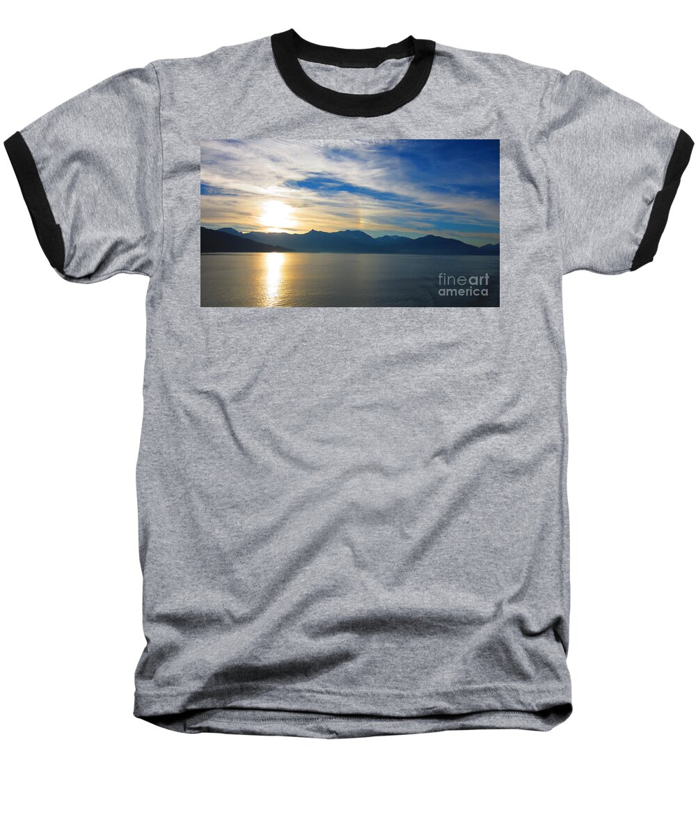 Juneau Baseball T-Shirt featuring the photograph Juneau, Alaska by Laurianna Taylor