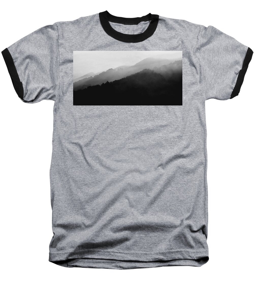 Mountains Baseball T-Shirt featuring the photograph Just Breathe by Gray Artus