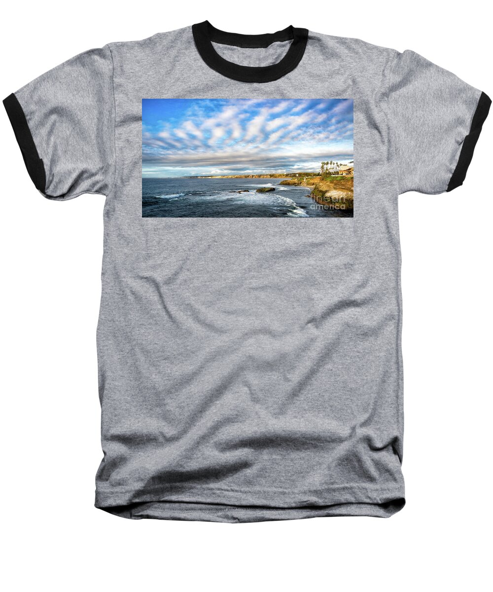 Beautiful Baseball T-Shirt featuring the photograph Just One of La Jolla's Vistas by David Levin