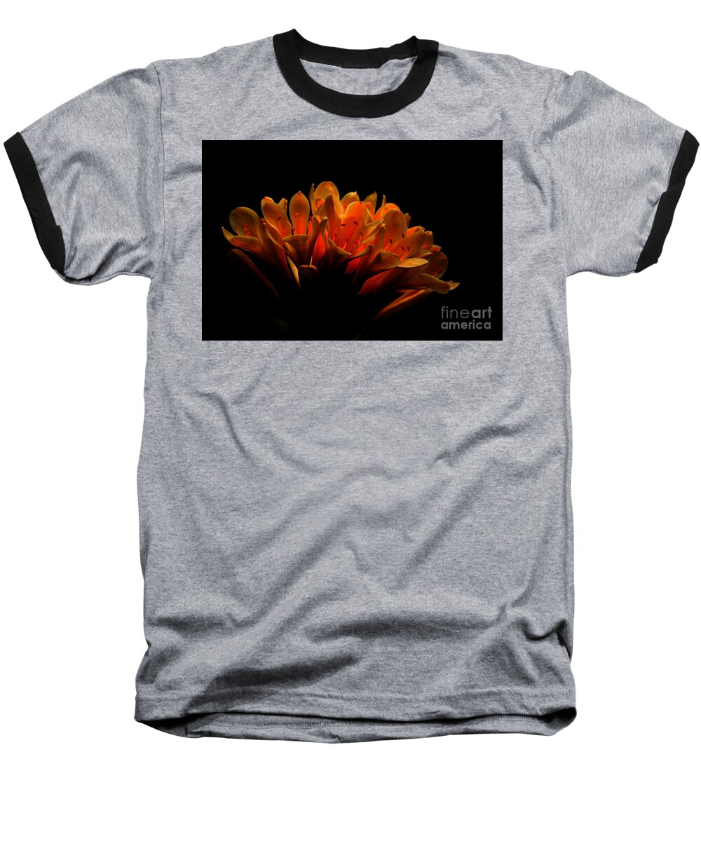 Floral Baseball T-Shirt featuring the photograph Kaffir Lily by James Eddy
