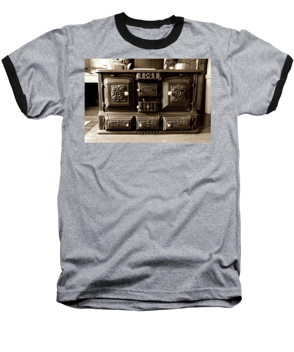 Cornish Baseball T-Shirt featuring the photograph Kitchener by Greg Fortier