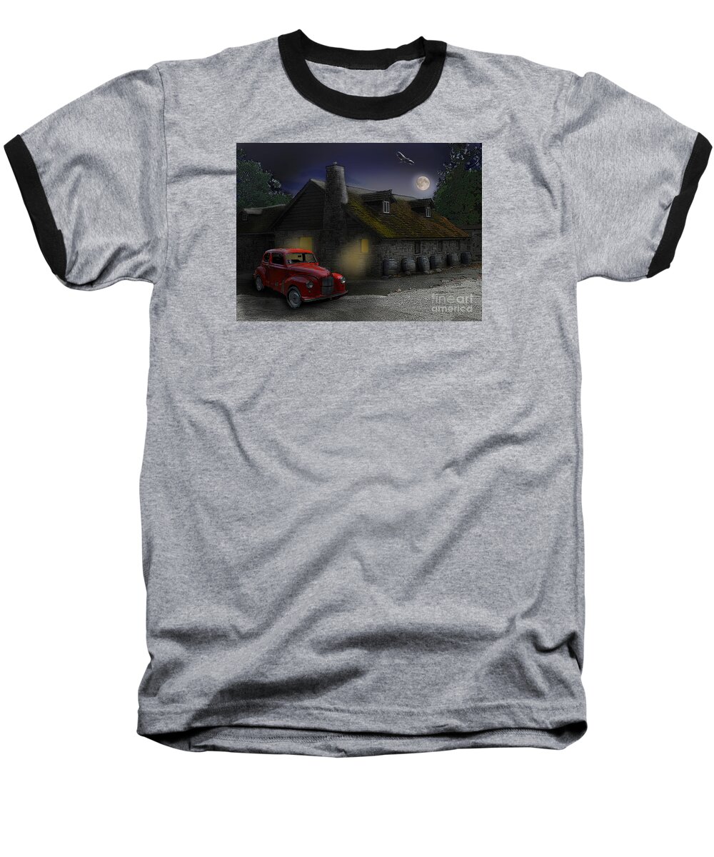 Night Baseball T-Shirt featuring the photograph Last Call by Vivian Martin