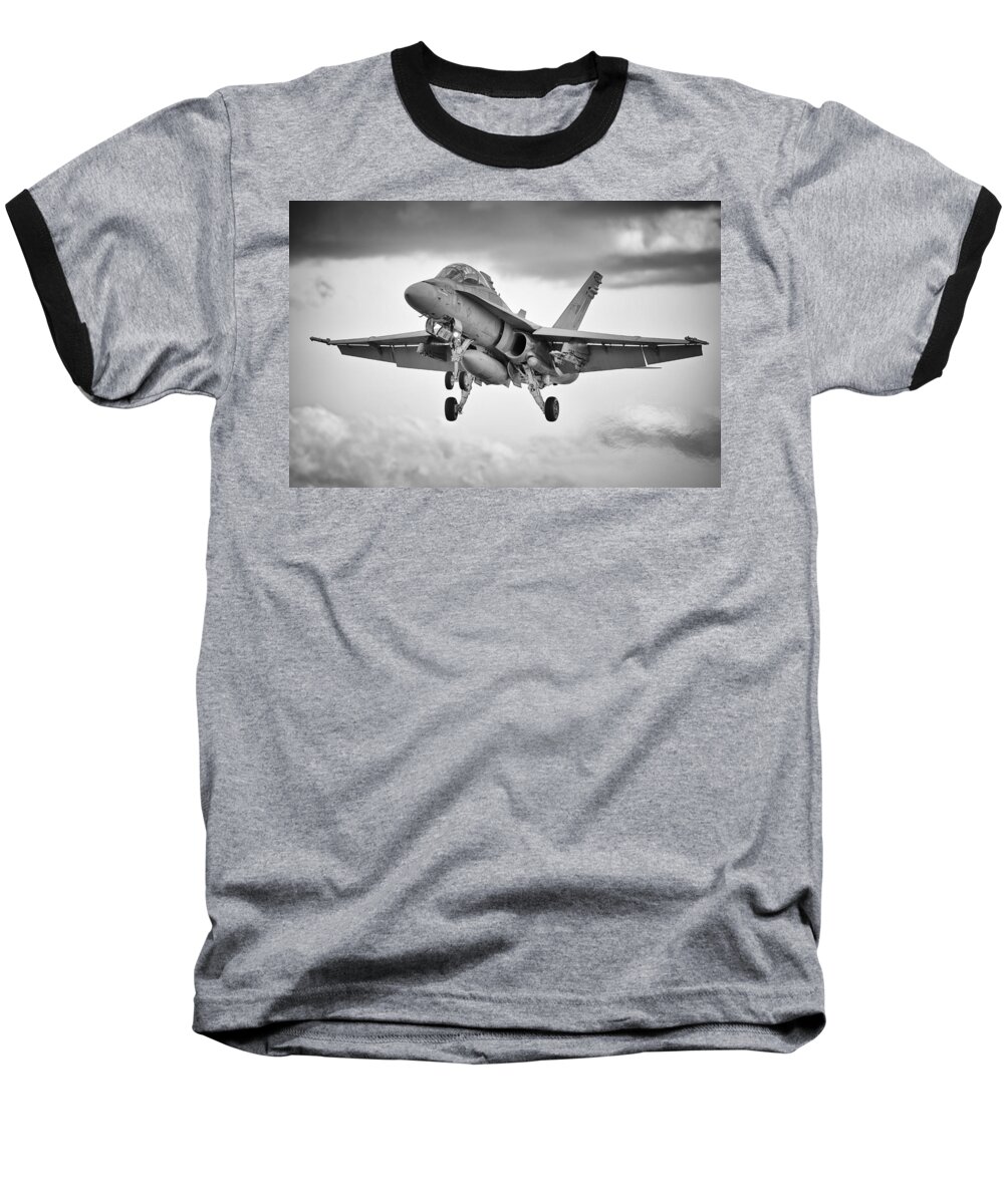 F/a-18 Baseball T-Shirt featuring the photograph Leaving A Legacy by Jay Beckman