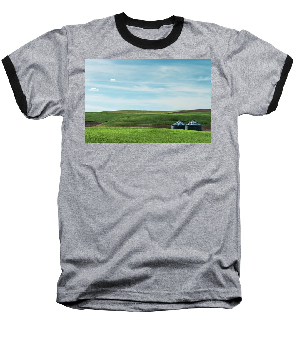 Agriculture Baseball T-Shirt featuring the photograph Less is more. by Usha Peddamatham